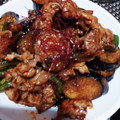 ひっこ's cooksnap of when they made なすと豚こまの焼肉のたれ炒め.