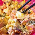 サンタJr's cooksnap of when they made 超簡単！ゴロゴロ野菜のマヨサラダ！！.