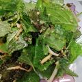 まるごとチョコ's cooksnap of when they made 大葉みょうが大量消費 薬味の海苔ナムル.