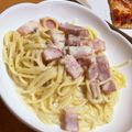 msk626's cooksnap of when they made 生クリームで簡単！濃厚カルボナーラ♪.