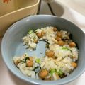 クックRC7SGS☆'s cooksnap of when they made 一歳離乳食完了期　大好き！納豆チャーハン.