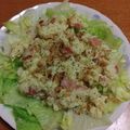 55才のおじさん's cooksnap of when they made クリームチーズとベーコンのポテサラ.