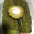 とゆたん's cooksnap of when they made レンジで簡単！ ゴーヤの蟹カマ詰め.