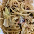 さのゆう's cooksnap of when they made 中華麺OK！簡単和風パスタ.