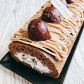 ℳᑦᑋᵃⁿ♡'s cooksnap of when they made 栗のモンブランロールケーキ.