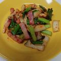 あこあこママ's cooksnap of when they made エリンギとベーコンのハリッサ炒め.
