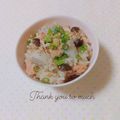 まあまま☆0403's cooksnap of when they made ■秋鮭と里芋の味噌バター炊き込みご飯■.