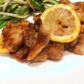 ひなまなここのはは's cooksnap of when they made 豚ロース✿甘酸っぱいレモンソース.