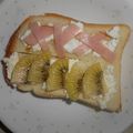 白いぐれーぷ's cooksnap of when they made 〖ハニーキウイトースト〗.