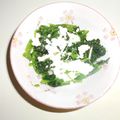 白いぐれーぷ's cooksnap of when they made 小松菜（青菜）のカッテージチーズ和え.