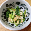もにゃっこ's cooksnap of when they made 白だしで。油揚げと小松菜の煮浸し.