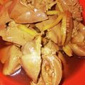 ブランシュkuu's cooksnap of when they made 鶏レバーと生姜の赤ワイン煮.