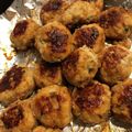 料理ニガテ系女子☆'s cooksnap of when they made お弁当冷凍作り置き！おから入り☆鶏つくね.