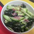 ゆみっち先生's cooksnap of when they made きゅうりジャコわかめの梅肉ポン和え.