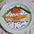 mmameco's cooksnap of when they made 鮭のソテー✿オリーブバジル風味.