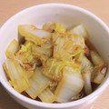 すずなまり's cooksnap of when they made レンジで簡単！基本の白菜のお浸し.