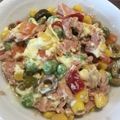 Yokchina's cooksnap of when they made ミックスベジタブルとツナのサラダ.