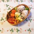 yesmama's cooksnap of when they made おべんとうナポリタン冷たくても美味しい♪.