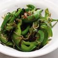 トキゴン's cooksnap of when they made じゃこと塩昆布のやみつきピーマン炒め.
