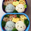 Chaaa_room's cooksnap of when they made すみっコぐらし 簡単 キャラ弁.