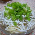 まぶたん's cooksnap of when they made 胡瓜としらすの冷製パスタ◇爽やかレモン味.