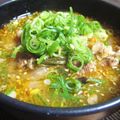 とっぽぎがおちゃん's cooksnap of when they made あるもので作る☆ユッケジャンスープ☆.