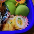 クックRM7OOH☆'s cooksnap of when they made キャラ弁おかずに♡竹輪胡瓜！人参もねஐஃ.