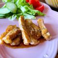 ❀akiko❀'s cooksnap of when they made 簡単★豚ロースのトンテキ風照り焼き.