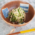 バカリャウ's cooksnap of when they made きゅうりとえのきのナムル【作りおき】.