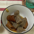 スイスおじさん☆'s cooksnap of when they made 大根ちくわこんにゃくの煮物.