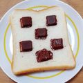 ＊なぁ＊'s cooksnap of when they made 食パンで簡単ふわとろチョコパン.