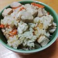往きつ戻りつ's cooksnap of when they made 鶏肉＆しめじの炊き込みご飯～甘めの薄味♪.