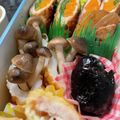わか★'s cooksnap of when they made 秋のお弁当おかず☆切り株きのこ♪.