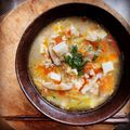 yakianago's cooksnap of when they made トマトと豚ひき肉で＊さっぱり酸辣湯.