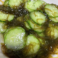 amileamila's cooksnap of when they made 簡単！きゅうりともずくの酢の物.