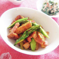 ふみシオン's cooksnap of when they made アスパラとじゃがいもの和風カレー炒め.