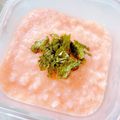 プー♡'s cooksnap of when they made 冷ご飯で明太子とチーズの御粥　リゾット風.