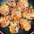 ハチドン's cooksnap of when they made リメイク☆ひじきの煮物で鶏つくね.