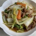 gohanちゃん's cooksnap of when they made 白菜と豚バラ肉のオイスター炒め.