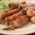 iyo＊'s cooksnap of when they made こってりウマ～❤アスパラの肉巻き.