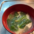 たっこぉ's cooksnap of when they made 材料２つで味付け自由！小松菜と卵のスープ.