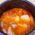 mkw135's cooksnap of when they made 至高のスンドゥブ.
