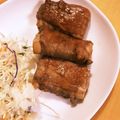 水玉ぱじゃま's cooksnap of when they made 節約 ☆ 簡単 豚こまの豆腐巻き.