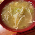 0102みこち's cooksnap of when they made 白菜とえのきと厚揚げ(豆腐)の味噌汁.