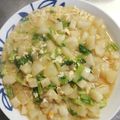 mi_co22's cooksnap of when they made とろ～り♡優しい♡カニ玉かぶらの煮物.