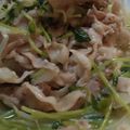 あゆたっくん's cooksnap of when they made 簡単♬豚バラ肉ともやし野菜のレンジ蒸し.