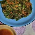 tanzanite's cooksnap of when they made 春菊のチヂミ.