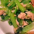 みーたん812's cooksnap of when they made 無限小松菜♪小松菜嫌いの旦那も食べちゃう.