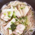 あたむ❤189's cooksnap of when they made 鶏モモ肉・椎茸の純和風煮麺♡おあつもの.
