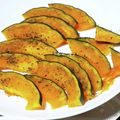 satoママン's cooksnap of when they made レンジで簡単　かぼちゃのバター醤油.